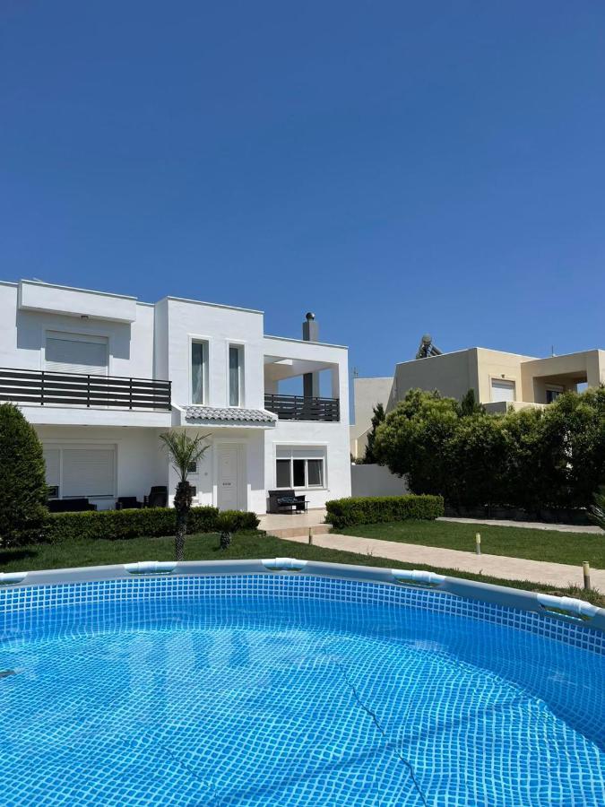 Villa Epavlis ฮารากิ ภายนอก รูปภาพ